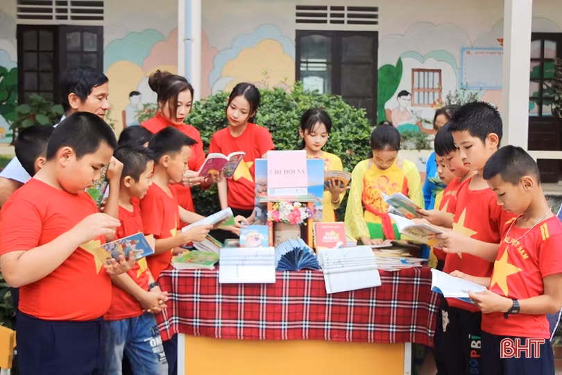 Nuôi dưỡng văn hóa đọc cho học sinh miền núi ở Hà Tĩnh