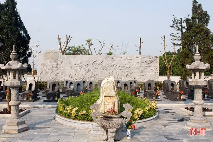 Hoàn thành công trình nâng cấp, cải tạo Khu tưởng niệm liệt sỹ Cầu Nhe