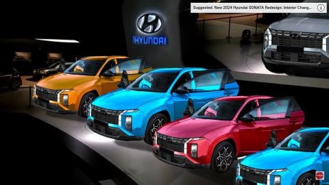 Xem trước thiết kế của Hyundai Tucson 2024 phiên bản nâng cấp