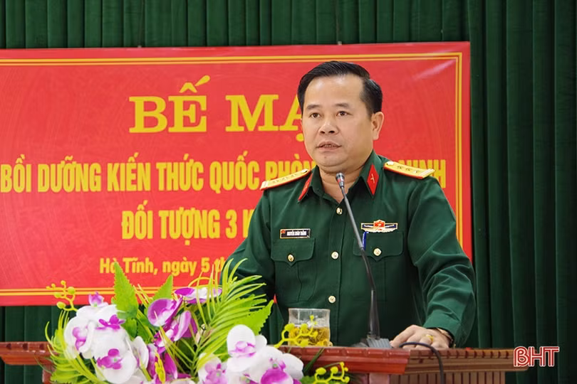 Hoàn thành bồi dưỡng kiến thức QP-AN cho 88 cán bộ, công chức