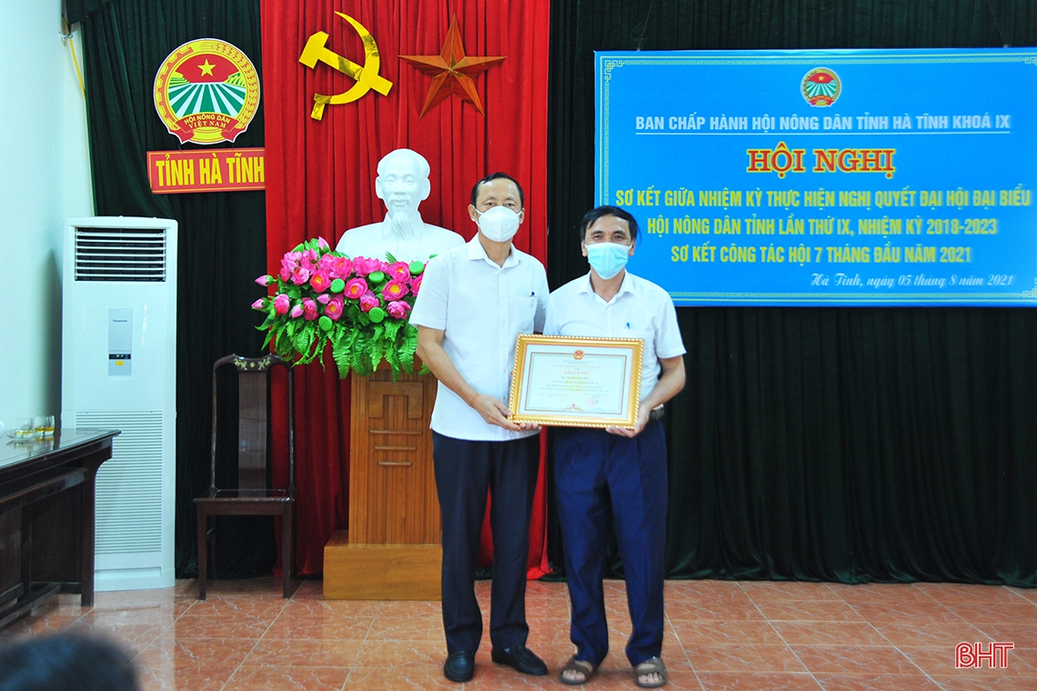 Vận động nông dân Hà Tĩnh thực hiện hiệu quả Nghị quyết xây dựng tỉnh nông thôn mới