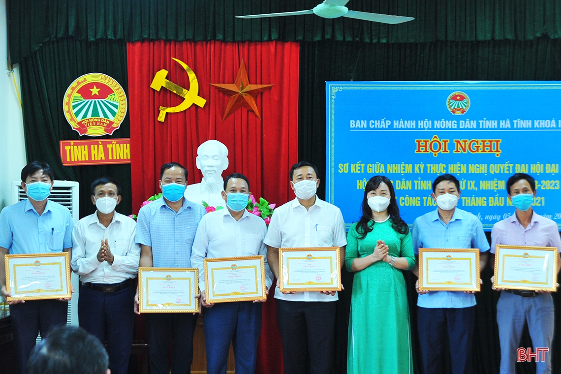 Vận động nông dân Hà Tĩnh thực hiện hiệu quả Nghị quyết xây dựng tỉnh nông thôn mới
