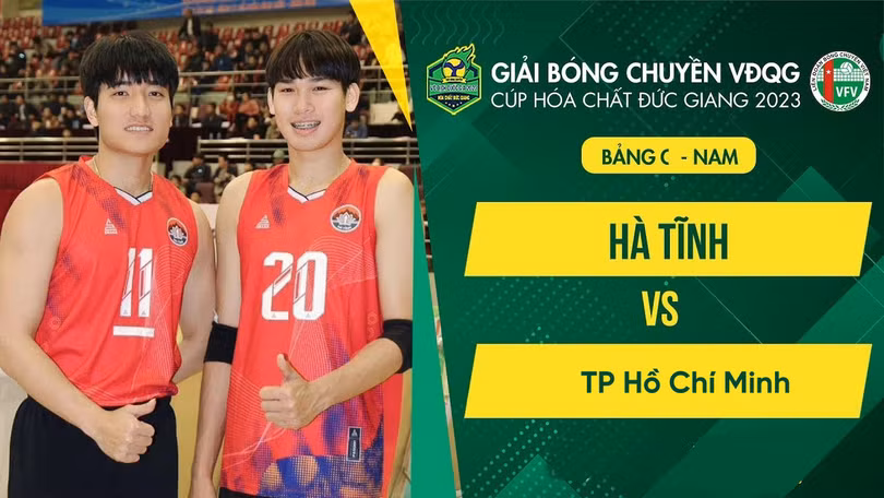 Link xem trực tiếp bóng chuyền nam Hà Tĩnh vs TP Hồ Chí Minh