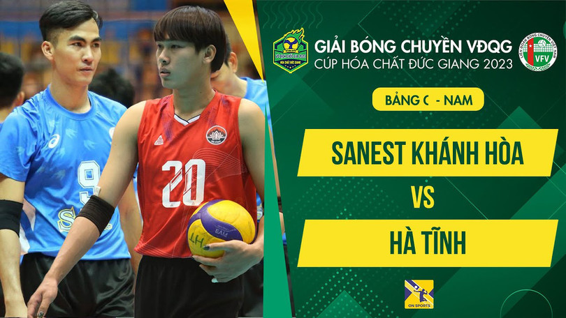 Link xem trực tiếp bóng chuyền nam Hà Tĩnh vs Sanest Khánh Hòa