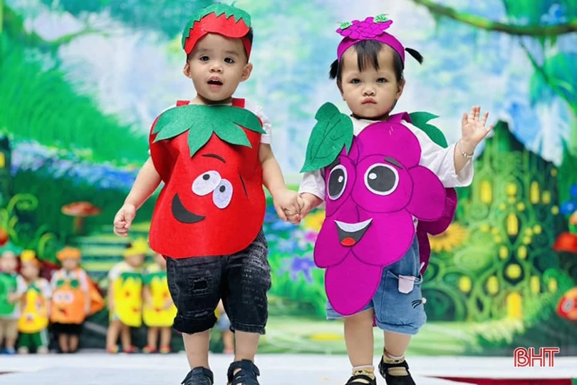 Hoá trang ngộ nghĩnh cùng các bạn nhỏ Trí Đức