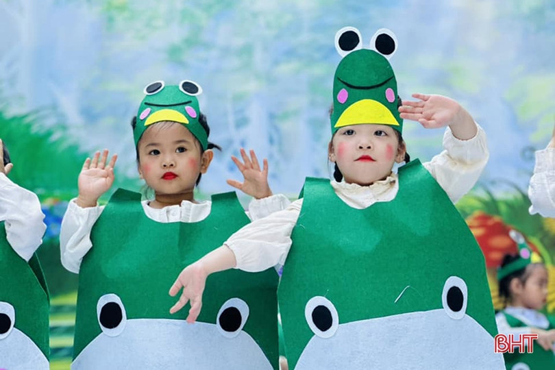 Hoá trang ngộ nghĩnh cùng các bạn nhỏ Trí Đức