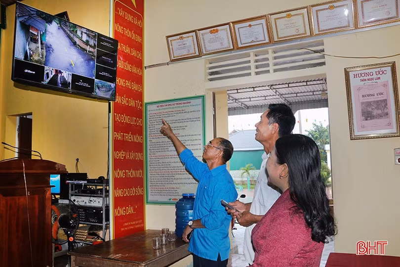 Nhiều công nghệ hiện đại ở khu dân cư thông minh của Đức Thọ