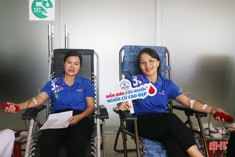Ngày hội hiến máu tại Đại học Hà Tĩnh thu về 147 đơn vị máu.