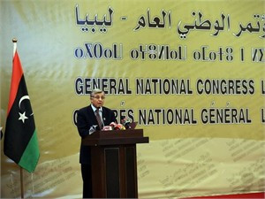 Chủ tịch Đại hội Toàn thể Dân tộc Libya, Nuri Abu Sahmein. (Nguồn: AFP/TTXVN)