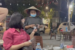 Tái diễn tình trạng ăn xin trên phố ở Hà Tĩnh