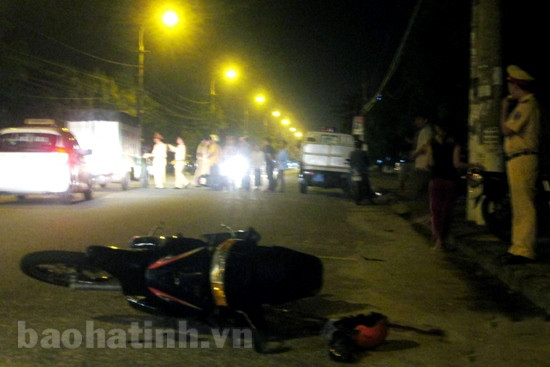 Cùng lúc xảy ra 2 vụ TNGT trên địa bàn TP. Hà Tĩnh ảnh 2