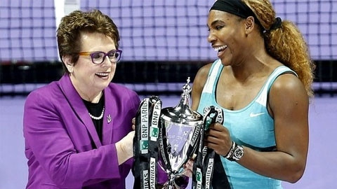 Tay vợt số 1 thế giới Serena Williams