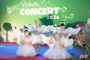 Đặc sắc chương trình "Winter Concert" của Trường Mầm non Trung Kiên