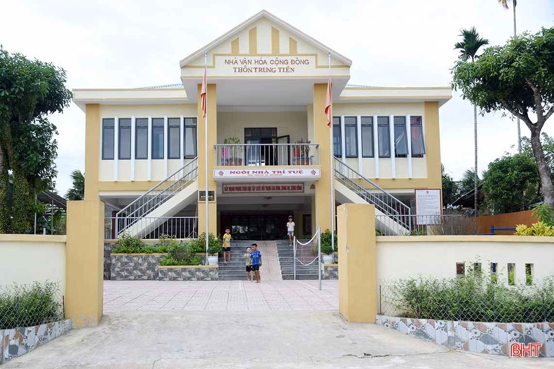 Nhà văn hóa cộng đồng - “phao cứu sinh” trong mùa lũ của người dân Hà Tĩnh