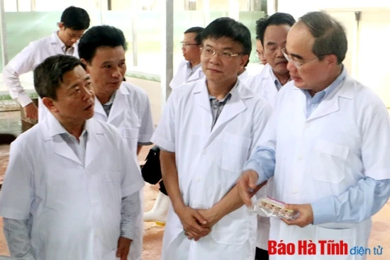 Chủ tịch UBMTTQ Việt Nam tham quan KKT Vũng Áng ảnh 3 Chủ tịch UBMTTQ Việt Nam tham quan KKT Vũng Áng ảnh 3