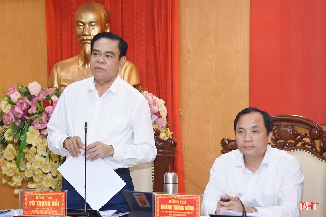 Hà Tĩnh tập trung thực hiện quy hoạch tỉnh và các nghị quyết chuyên đề đã ban hành