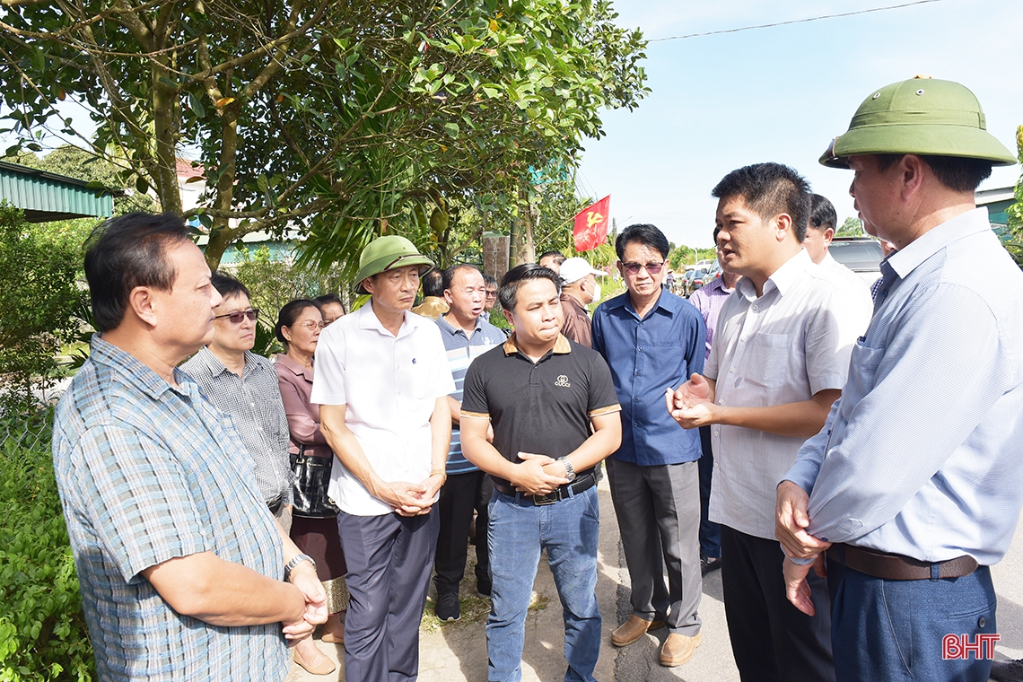 Đoàn công tác tỉnh Savannakhet tham quan nông thôn mới Hà Tĩnh