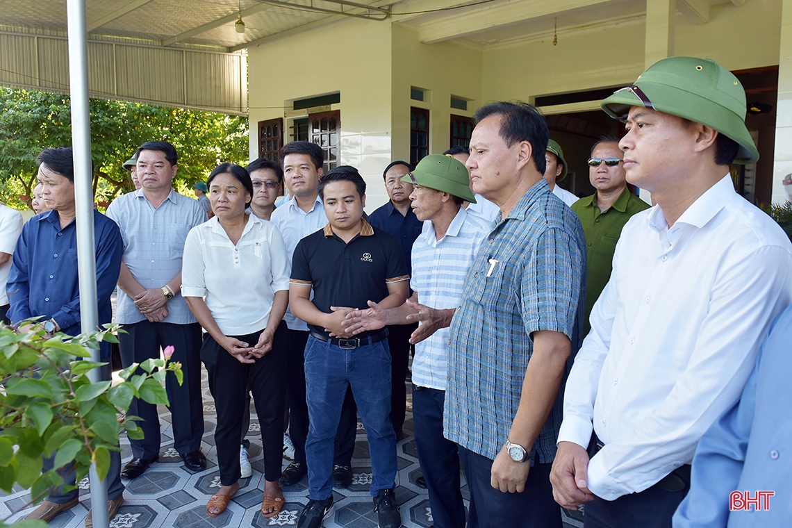 Đoàn công tác tỉnh Savannakhet tham quan nông thôn mới Hà Tĩnh