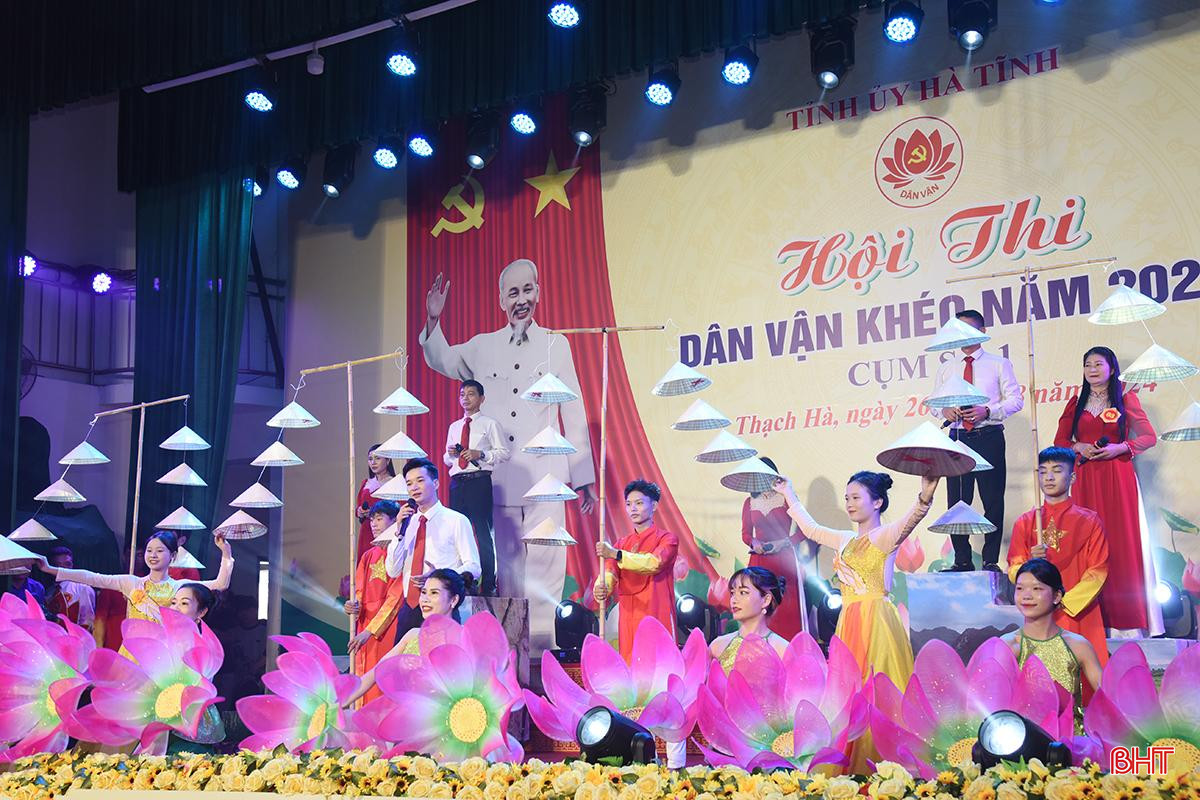Qua hơn 6 tháng triển khai thực hiện, toàn tỉnh đã tổ chức 39 hội thi từ cấp cụm cơ sở đến chung kết cấp tỉnh. (Trong ảnh: Vòng thi chung kết cụm 2 diễn ra cuối tháng 8/2024).