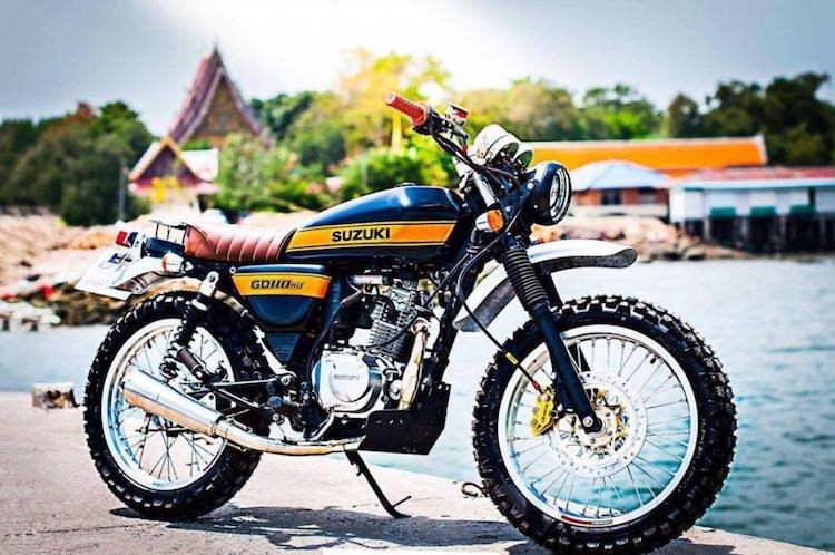 Suzuki gd 110 scrambler online