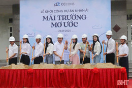 Khởi công tu bổ Trường THCS Hồ Tùng Mậu