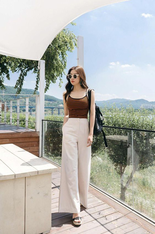 Phối sandal cho set đồ mùa hè