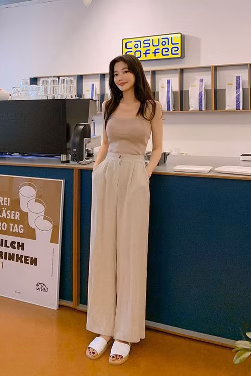 Phối sandal cho set đồ mùa hè