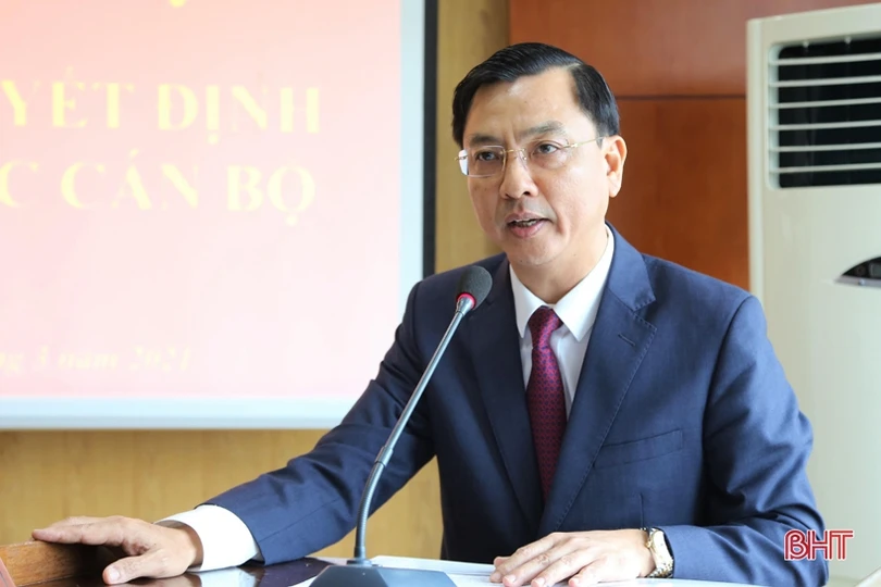 Sở Kế hoạch và Đầu tư Hà Tĩnh có tân giám đốc