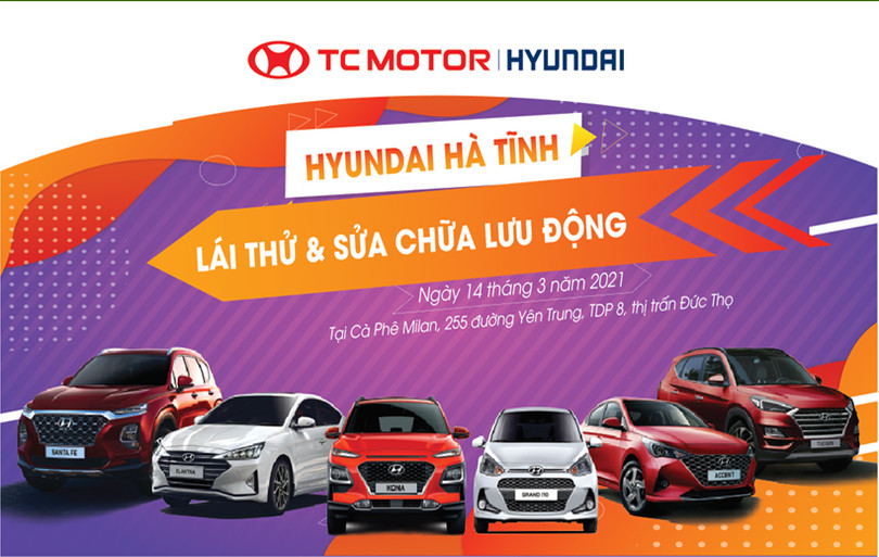 Cùng trải nghiệm lái thử Hyundai và sửa chữa lưu dộng