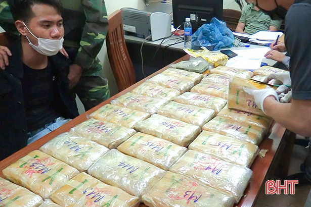 Hà Tĩnh: Bắt đối tượng vận chuyển lượng ma túy lớn