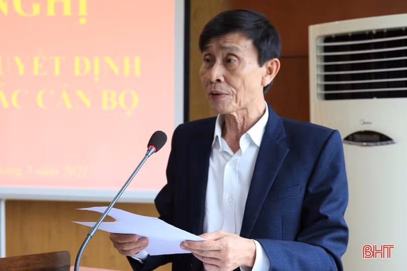 Sở Kế hoạch và Đầu tư Hà Tĩnh có tân giám đốc