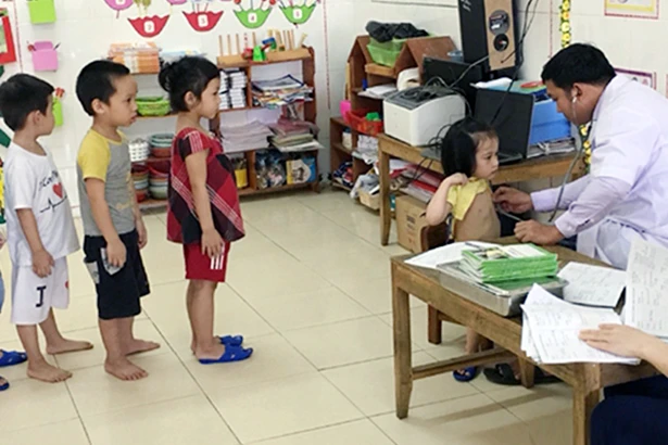 Hương Sơn có 24 trẻ mắc bệnh tay chân miệng