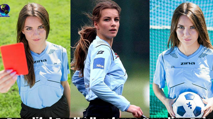 Nhan sắc vạn người mê của nữ trọng tài xinh đẹp nhất thế giới