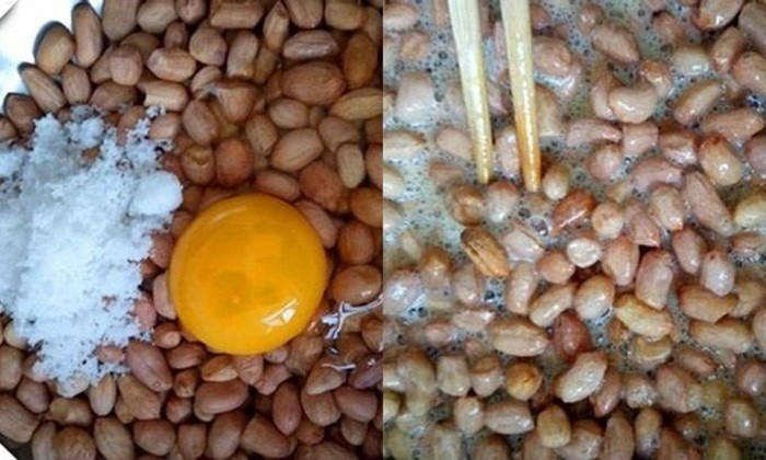 Chiên đậu phộng với những nguyên liệu này đảm bảo giòn tan