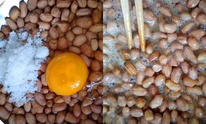 Chiên đậu phộng với những nguyên liệu này đảm bảo giòn tan