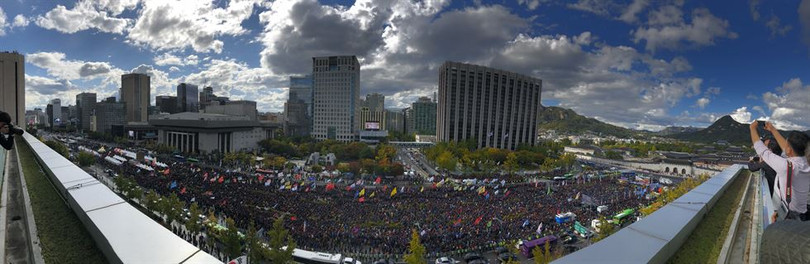 Hàng chục nghìn tài xế taxi Hàn Quốc đình công phản đối dịch vụ chia sẻ xe