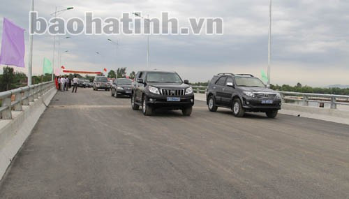 Thông xe kỹ thuật cầu Đò Hà