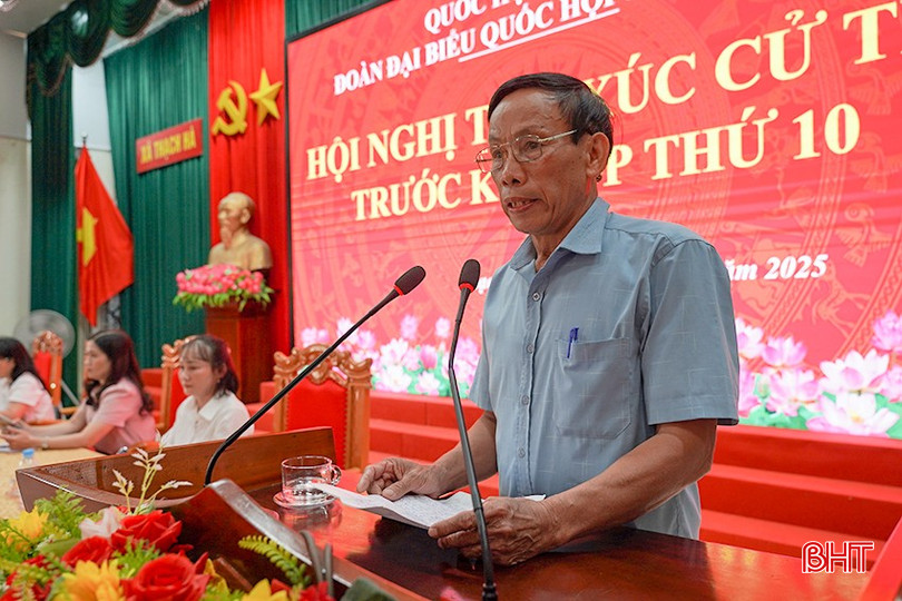 Cử tri Phan Văn Minh (xã Thạch Hà) kiến nghị về lĩnh vực về đầu tư hạ tầng, cơ sở vật chất. bqbht_br_cu-tri-minh-1.jpg