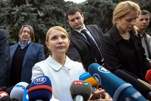Bà Tymoshenko tham gia ứng cử Tổng thống Ukraine. (Ảnh: Reuters)