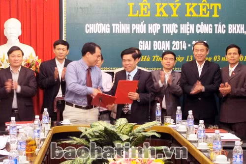 Việc ký kết chương trình phối hợp sẽ góp phần nâng cao hiệu quả công tác BHXH, BHYT và chăm lo quyền lợi cho người lao động.