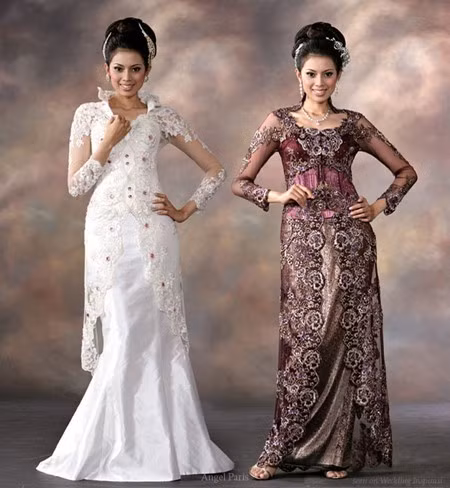 Trng phục tinh tế của phụ nữ Indonesia. Ảnh: Fasion.
