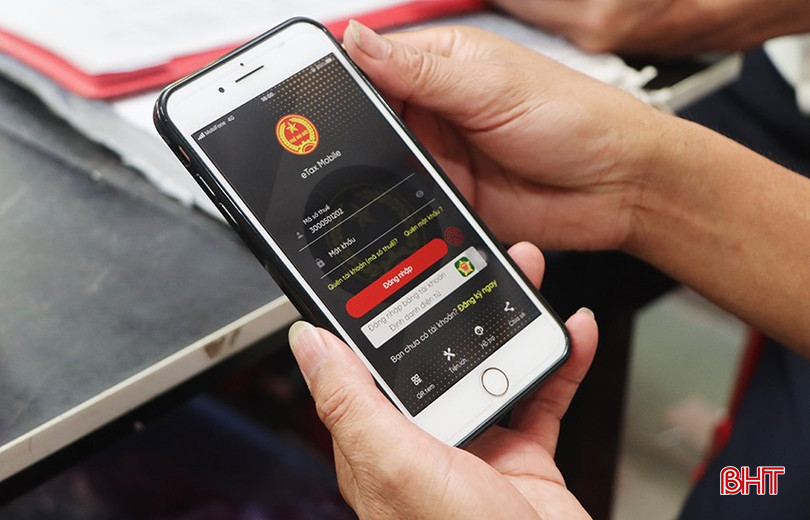 Hộ kinh doanh kê khai nộp thuế qua ứng dụng eTax mobile. bqbht_br_3.jpg