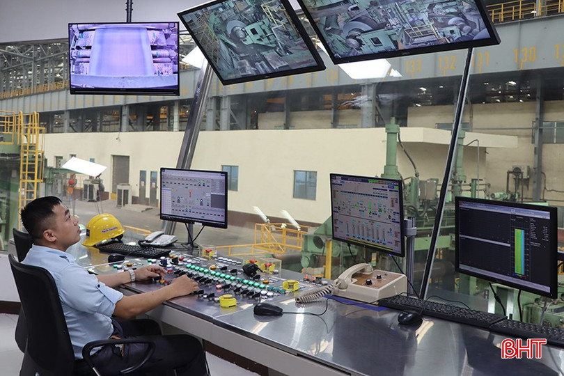Vận hành sản xuất tại Công ty TNHH Gang thép Hưng Nghiệp Fomosa Hà Tĩnh. 4193-622.jpg
