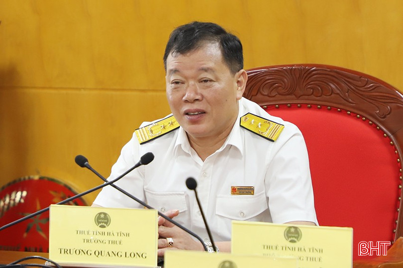 นาย Truong Quang Long หัวหน้ากรมสรรพากรภาคที่ 11 ได้รับการแต่งตั้งให้ดำรงตำแหน่งหัวหน้ากรมสรรพากรจังหวัดห่าติ๋ญ bqbht_br_1.jpg