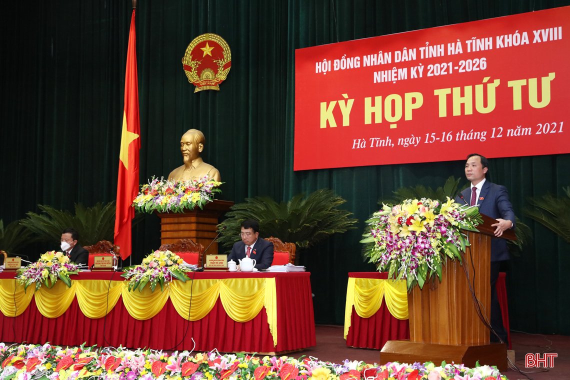 Kỳ họp thứ 4, HĐND tỉnh Hà Tĩnh khóa XVIII thành công tốt đẹp ảnh 6 Kỳ họp thứ 4, HĐND tỉnh Hà Tĩnh khóa XVIII thành công tốt đẹp