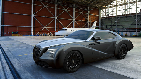 Eadon Green ZRR - siêu xe động cơ V12 trong hình hài quý tộc ảnh 6 Eadon Green ZRR - siêu xe động cơ V12 trong hình hài quý tộc