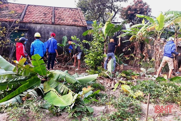 Tháng thanh niên, tuổi trẻ thị xã Kỳ Anh tình nguyện vì cộng đồng