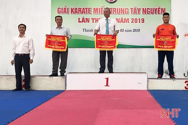 Hà Tĩnh thắng lớn tại Giải Karatedo khu vực miền Trung - Tây Nguyên 2019