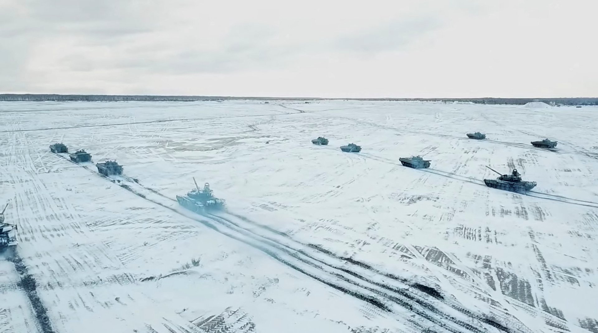 Quân đội Nga phô diễn hỏa lực trong tập trận với Belarus