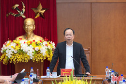 Ban Thường vụ Tỉnh ủy họp nghe tình hình kinh tế - xã hội trước, trong và sau Tết